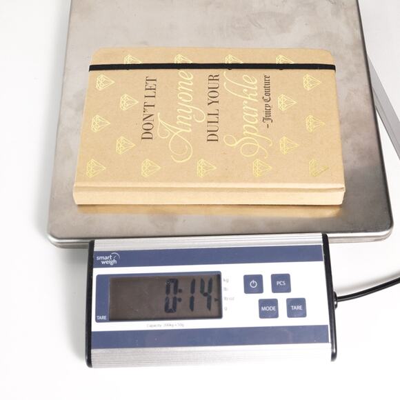 Juicy Couture Don't Let Anyone Dull Your Sparkle Journal Notebook Hardcover Book - Picture 9 of 9